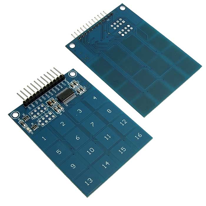 Электронный модуль RUICHI TTP229-16-Channel Touch-Sensor