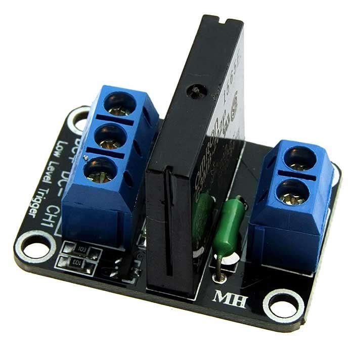 Электронный модуль RUICHI 1-CH 5V Solid-state Relay(Red)