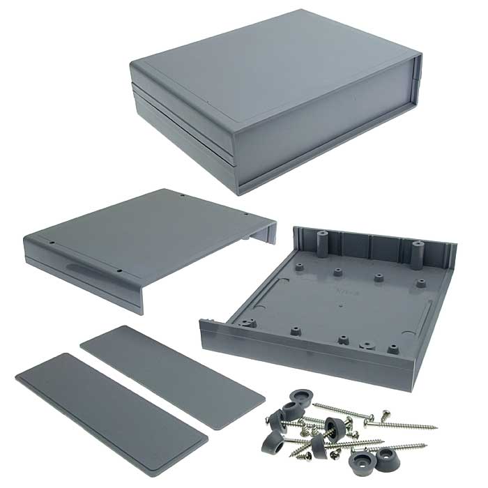 Корпус для РЭА негерметичный пластиковый ZTM-ELECTRO Z15-2, 150x120x40 мм, настольный
