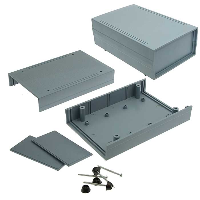 Корпус для РЭА негерметичный пластиковый ZTM-ELECTRO Z15-5, 150x100x53 мм, настольный