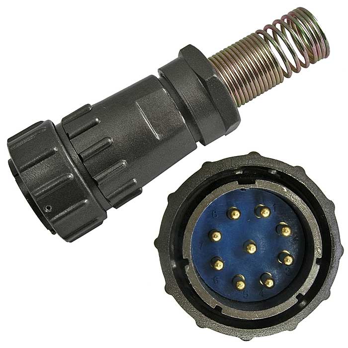 Разъём быстроразъёмный RUICHI FQ30-9pin TJ-16, 9-ти контактный