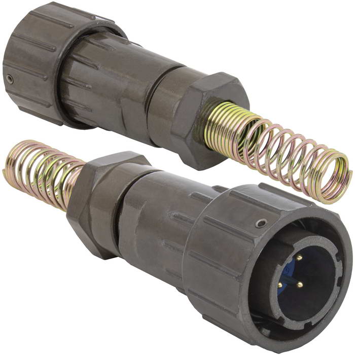 Разъём быстроразъёмный RUICHI FQ18-3pin TJ, 3-х контактный