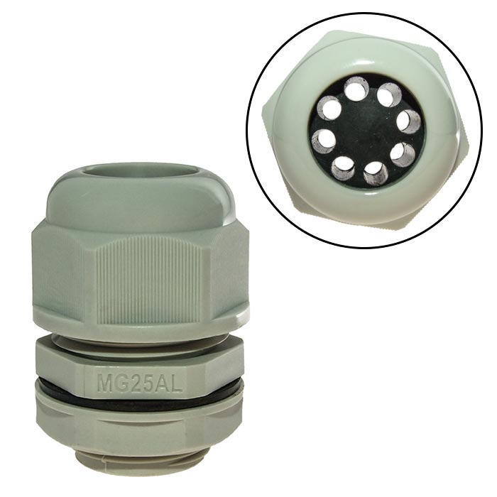 Кабельный ввод ZTM-ELECTRO MG25A-H8-03G, полиамид