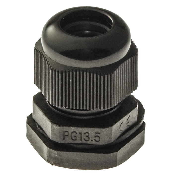 Кабельный ввод RUICHI PG13.5 (IP 54) чёрный, полиамид