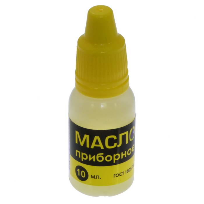 Масло приборное, баночка с дозатором-капельницей, 10 г