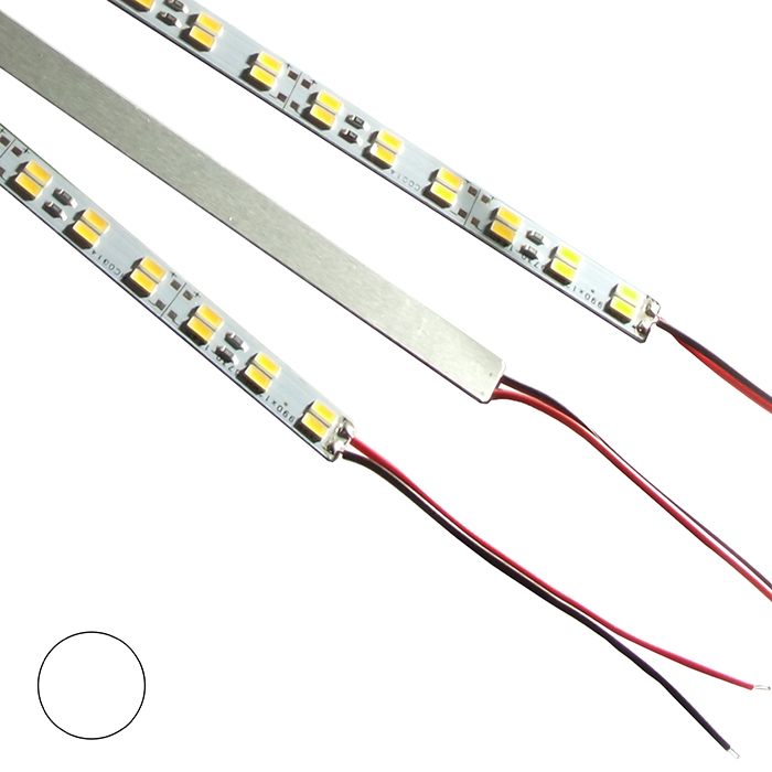 Светодиодная лента RUICHI, Жесткая, 5730, 144 LED, IP33, 12 В, цвет белый, катушка 5 м (цены  указаны за 1 м)