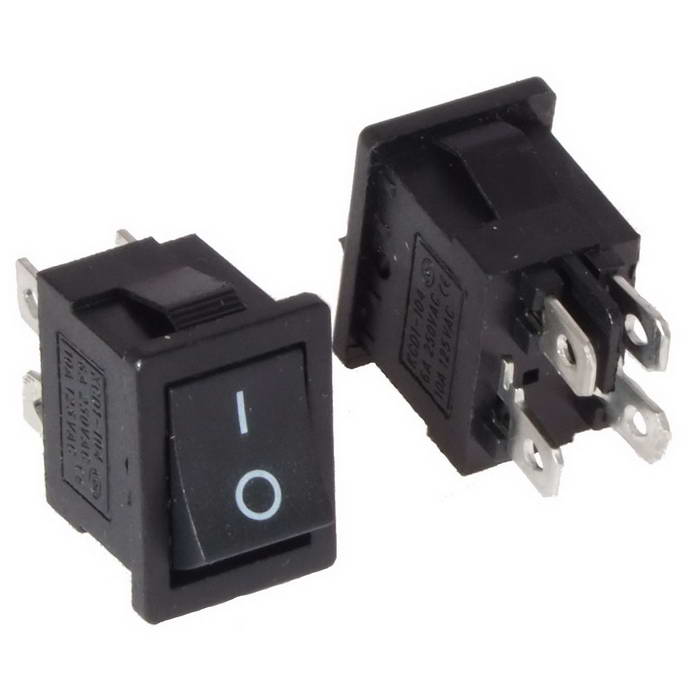 Клавишный переключатель RUICHI MRS-201(A)-2, ON-OFF