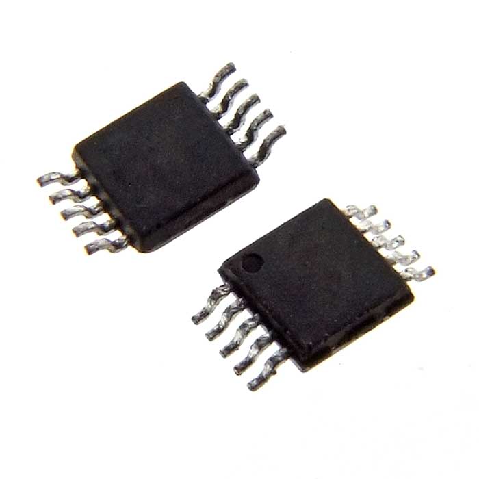 AD7980BRMZ, аналого-цифровой преобразователь Analog Devices, 16 бит, SAR, корпус MSOP- 10