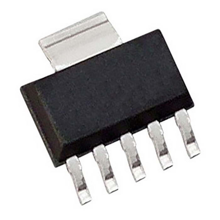 TPS7A4501DCQR, малошумящий LDO регулятор напряжения Texas Instruments, 1.9 ... 20В вх.,  1.21 ... 20В вых., 1.5А, корпус SOT-223-6
