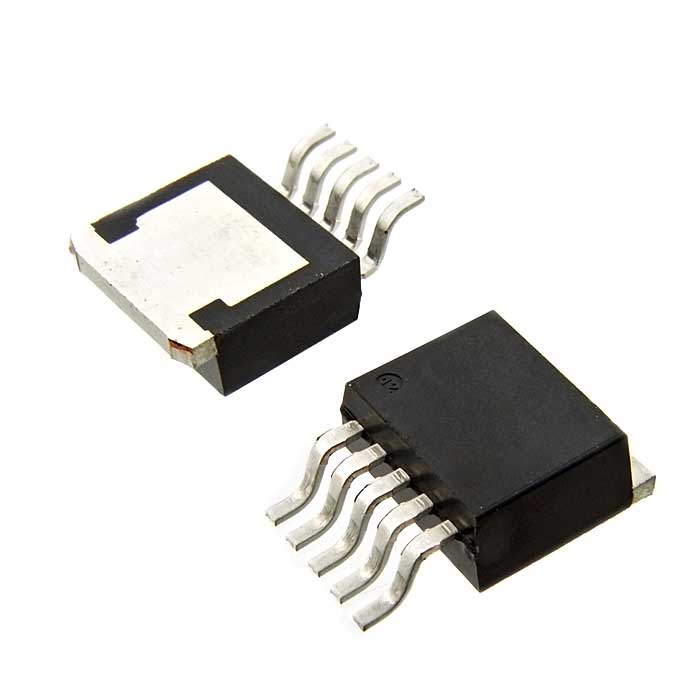 LM2575HVS-12/NOPB, Понижающий регулятор напряжения Texas Instruments, 12В, 1А, корпус   TO-263-5
