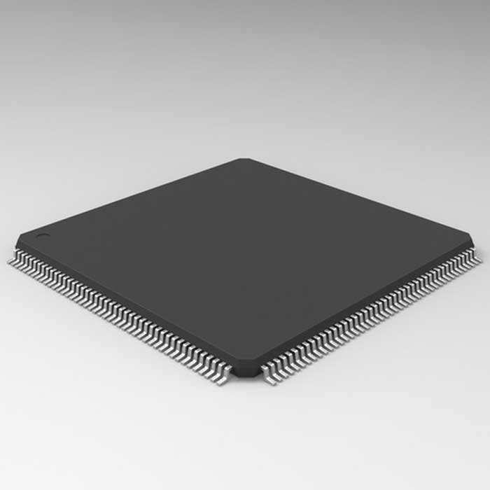 TMS320F28335PGFA, DSP-процессор 32-бит с плавающей запятой, 150МГц, RAM 68кБ,Flash  512кБ, 6 каналов DMA, 18 каналов ШИМ, 16 каналов AЦП 12бит, корпус LQFP-176