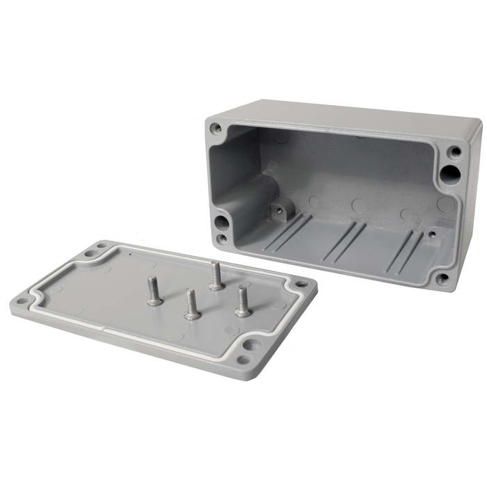 Корпус для РЭА алюминиевый влагозащищенный ZTM-ELECTRO Z111P, IP67, 115x65x55 мм