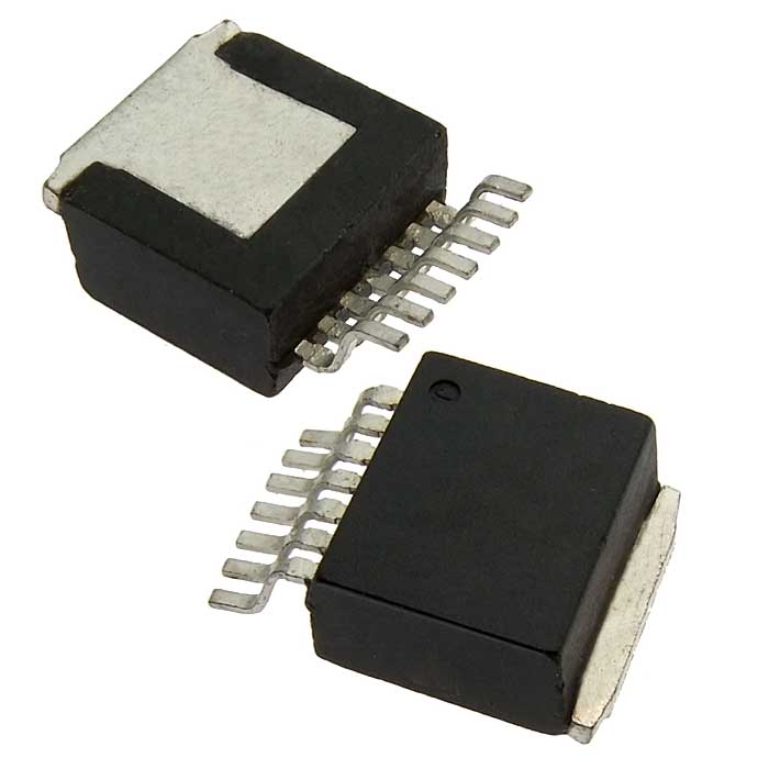BTS500851TMAATMA1, Интеллектуальный переключатель  Infineon Technologies на полевом  транзиторе, N-канал, 38А, корпус TO-220-7(D2Pak)