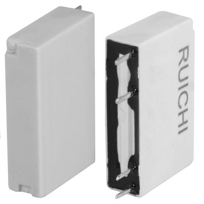 Электромагнитное реле RUICHI RH49FD-012/1H11T, SPST, 250(AC)/30(DC)