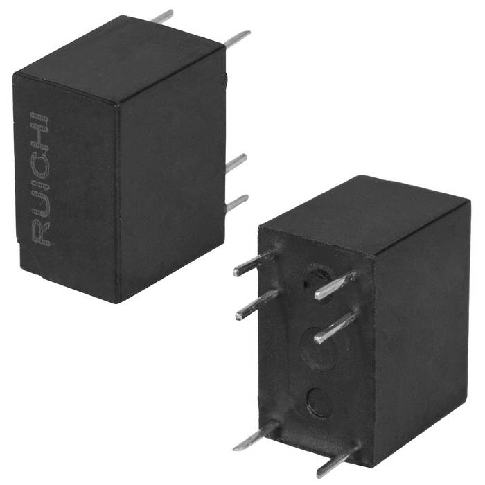 Электромагнитное реле RUICHI RHD23/012-1ZS 2A, SPDT