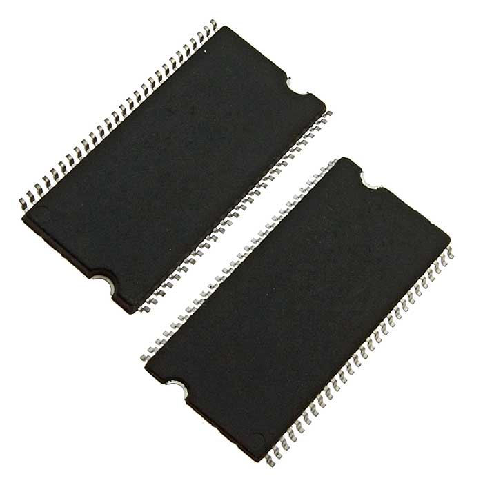 MT48LC16M16A2P-6A IT:G, Динамическое ОЗУ Micron Technology, 16Meg x 16(4 Meg x 16 x 4  banks), 167МГц, корпус TSOP-54-II