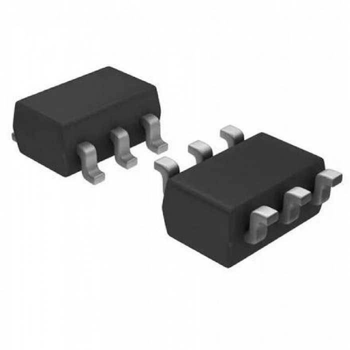 DAC121S101CIMKX/NOPB, Цифро-аналоговый преобразователь Texas Instruments 12-Бит Micro  Power, корпус TSOT-23-6
