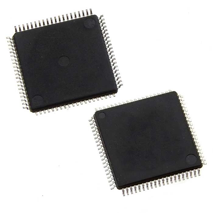 LPC1758FBD80,551, Микроконтроллер NXP 32-бит ядро ARM Cortex-M3, 100 МГц, 512кБ Flash,  64кБ ОЗУ, 6кан12разр.АЦП,10разр.ЦАП, USB2.0, Ethernet, 2xCAN, 4xUART, SPI, I2C, 3-ф ШИМ,  8канПДП, RTC, корпус LQFP-80