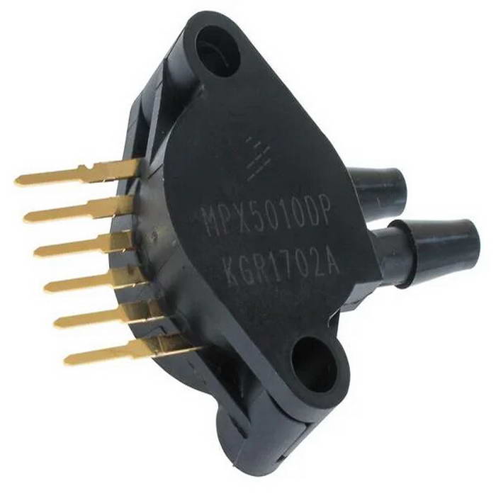 MPX5010DP, Датчик давления NXP, 10кПа, дифференциальный, температурная компенсация, ±5%, Through Hole