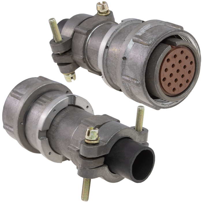 Разъём RUICHI  RM24-19-TK-S-D  кабельная прямая неэкранированная розетка (аналог  2рмт24)