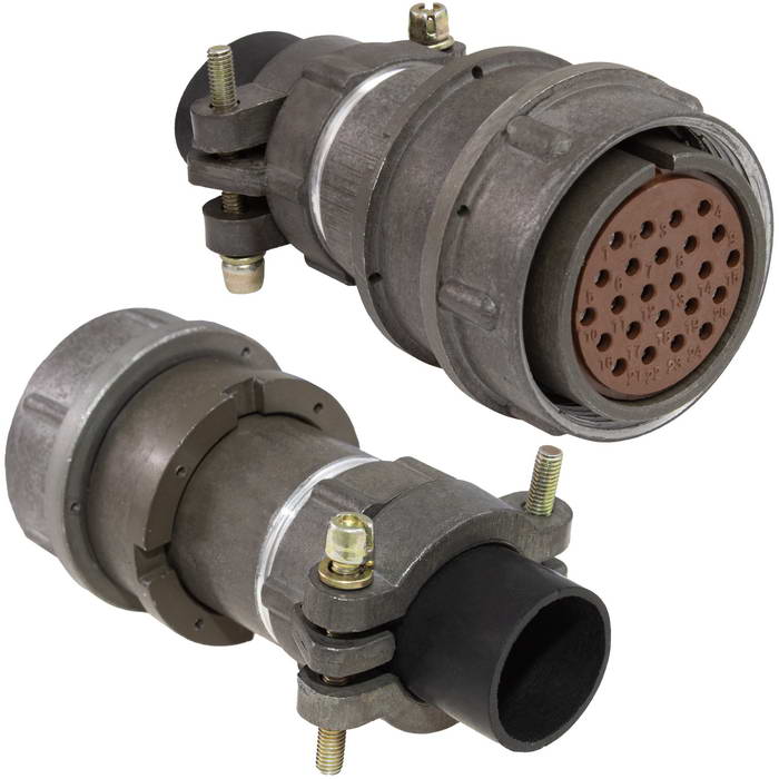 Разъём RUICHI  RM30-24-TK-S-D  кабельная прямая неэкранированная розетка (аналог  2рмдт30)
