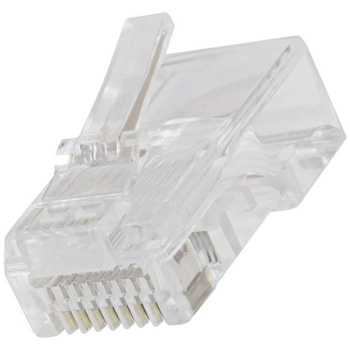 Разъем RUICHI RJ45 (TP-8P8C) Cat5E сквозной