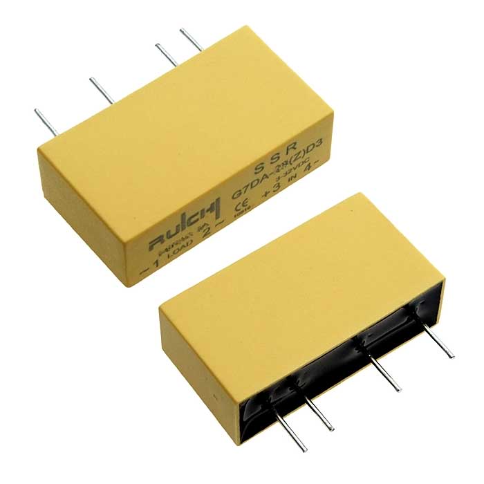 Твердотельное реле RUICHI G7DA-28 (Z)D3 8A/240V (3-32V), 500 МОм