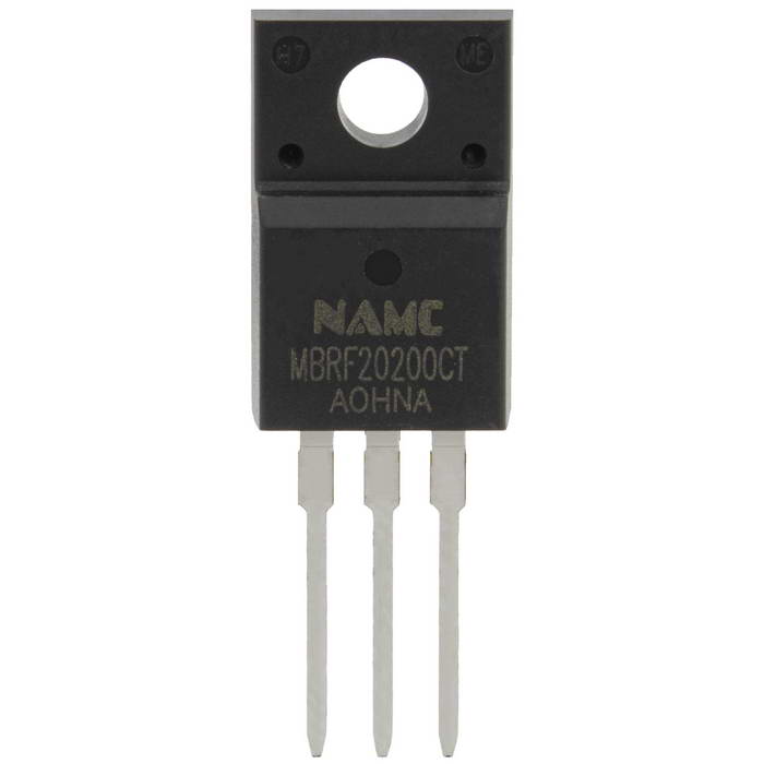 MBRF20200CT (MBR20200FCT), NAMC диод Шоттки 200 В, 20 А, TO-220F