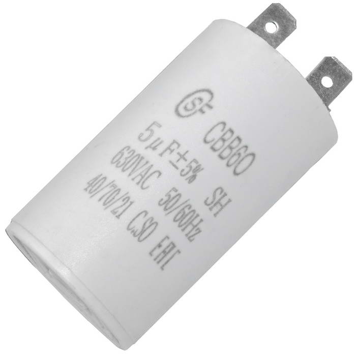 Пусковой конденсатор SAIFU CBB60, 5 мкФ, 630 В