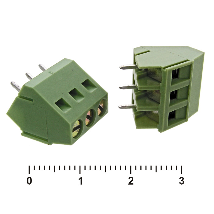 Винтовой клеммный блок RUICHI XY103-3, 5.0 мм