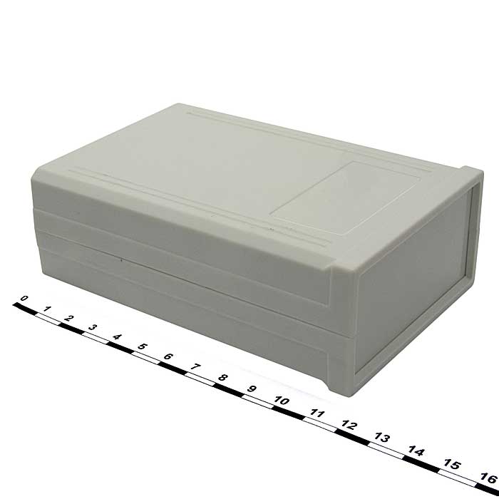 Корпус для РЭА пластиковый настольный RUICHI 15-3, 120x80x40 мм