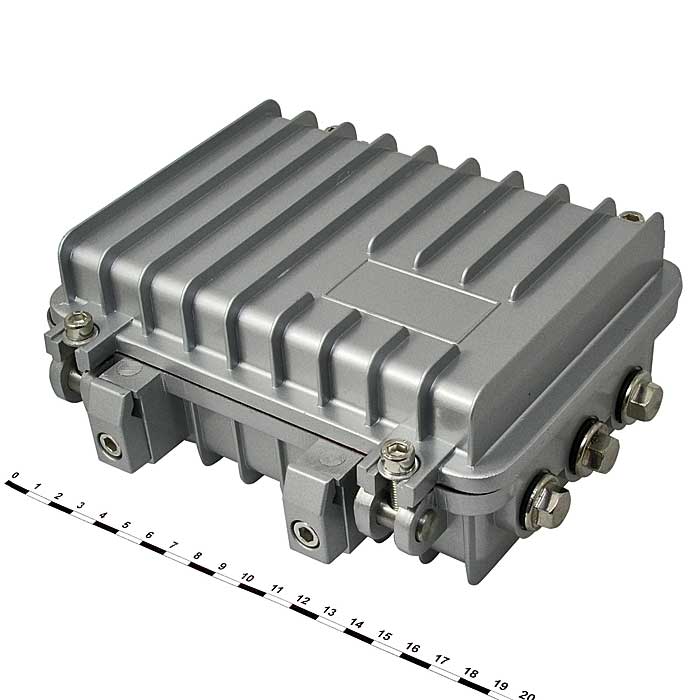Корпус для РЭА алюминиевый настольный RUICHI A09, 182x132x80 мм