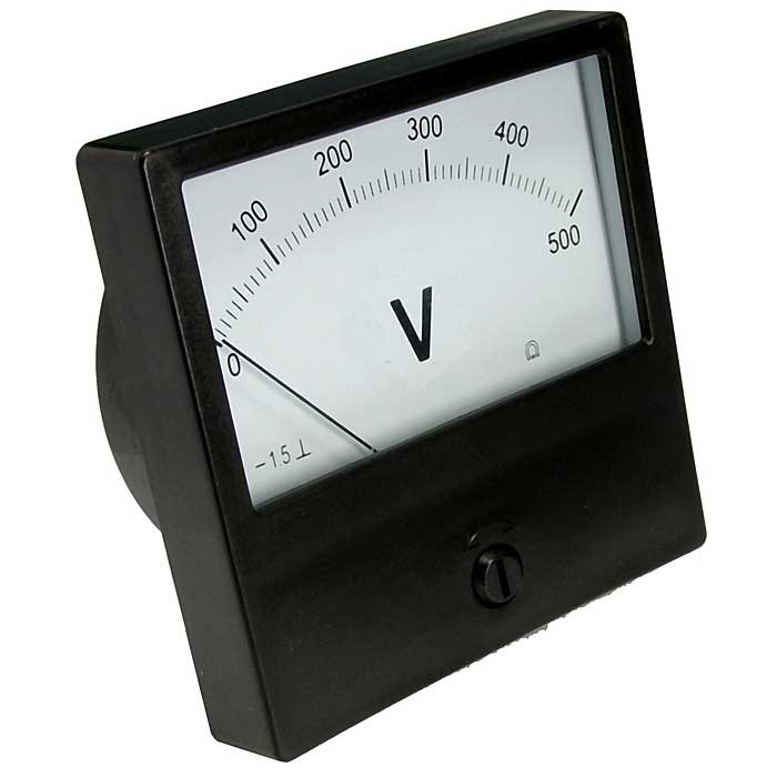 Вольтметр RUICHI М42300 500В (Аналог), щитовой