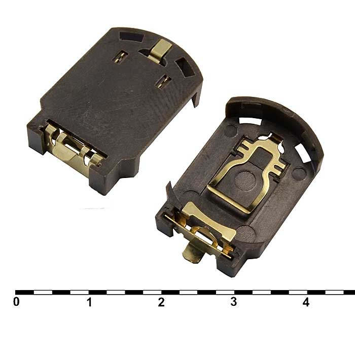Батарейный отсек RUICHI CH7410-2032, открытый