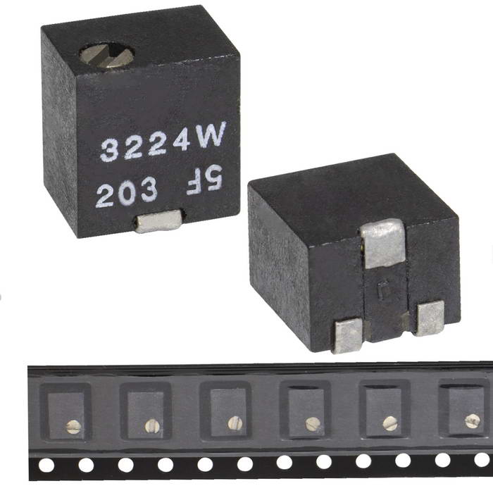 Подстроечный резистор RUICHI 3224W 20K (3224W-1-203)