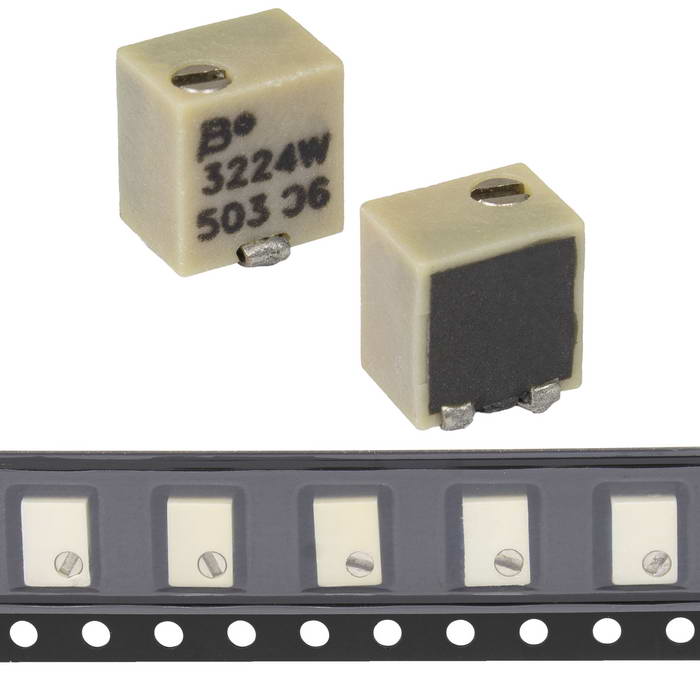 Подстроечный резистор 3224W 50K (3224W-1-503)