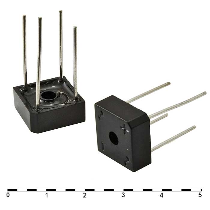 KBPC110 RUICHI диодный мост, 1000 В, 3 А, KBPC-6