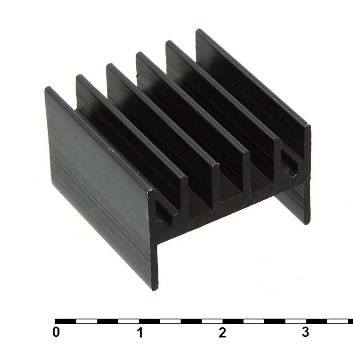 BLA013-25, радиатор охлаждения RUICHI,  алюминиевый