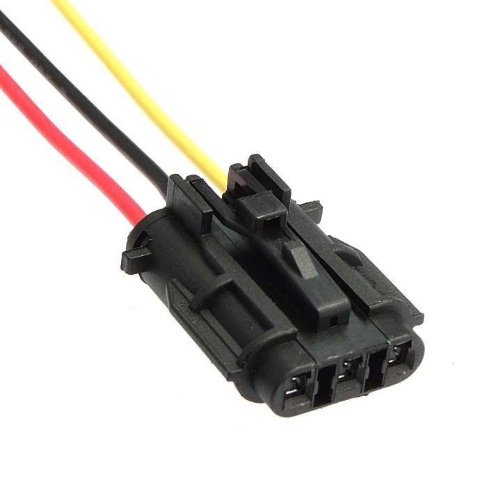 Разъём авт. соединитель RUICHI DJ7031-1.8-21 (18AWG 200 мм), 12/ 24 (DC) В