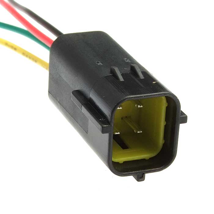 Разъём авт. соединитель RUICHI DJ70414Y-2-11 (20AWG 200 мм), 12/ 24 (DC) В