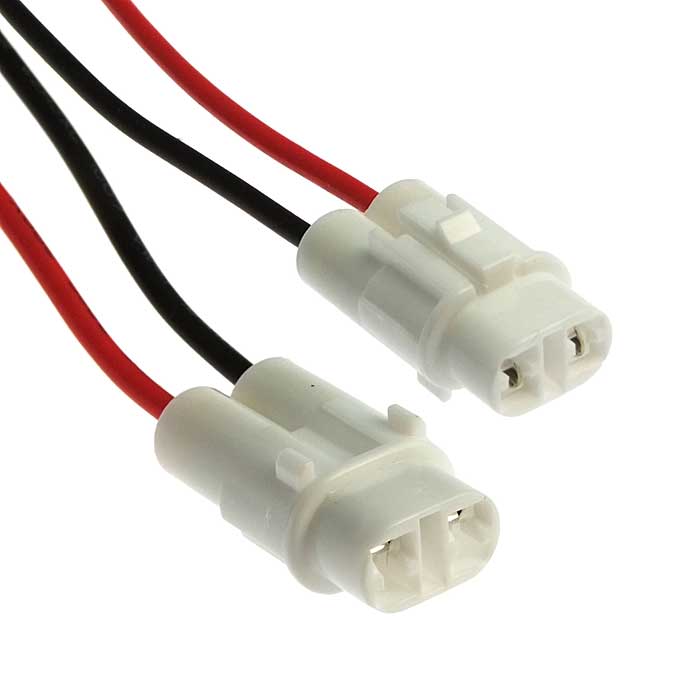 Разъём авт. соединитель RUICHI DJ7026-2-21 (18AWG 300 мм), 12/ 24 (DC) В