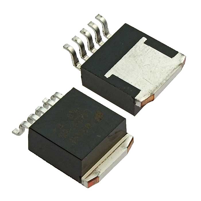 LM2596S-5.0 , Понижающий преобразователь напряжения UMW Youtai Semiconductor, 3A, 5В,   150 кГц, корпус TO263-5(D2PAK)