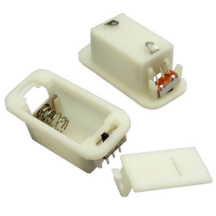 Батарейный отсек RUICHI AG10*4/AG13*3 switch 31*17*14 мм, закрытый