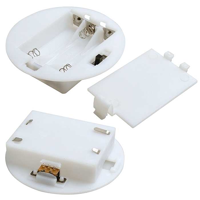 Батарейный отсек RUICHI AAA*3 switch D64 мм, закрытый