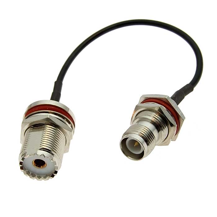 Разъём высокочастотный RUICHI TNC-KY reverse-174-15CM-UHF-KY-1.5, длина 15 см
