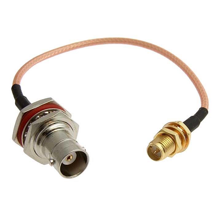 Разъём высокочастотный RUICHI BNC-KY-1.5-RG316-15CM-SMA-KY-1.5, длина 15 см