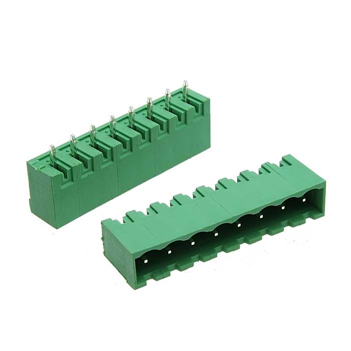 Разъемный клеммный блок на плату ZTM-ELECTRO 5ZHDVC-08P ( 2EDGRC-5.0-08P / 2EGTRC- 5.0-08P), вилка (M), 8 контактов, шаг 5.00 мм