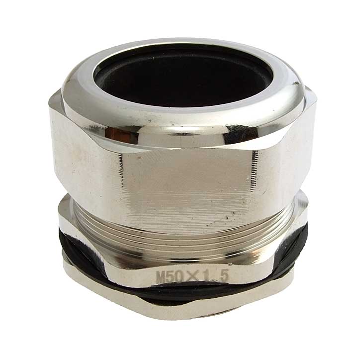Кабельный ввод ZTM-ELECTRO MBA50-39, никелированная латунь