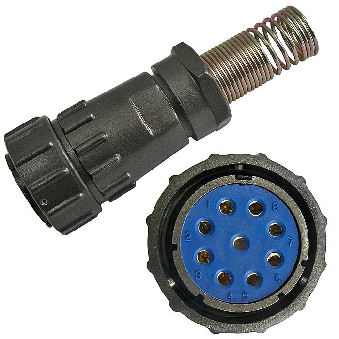 Разъём быстроразъёмный RUICHI FQ30-9pin TK-16, 9-ти контактный