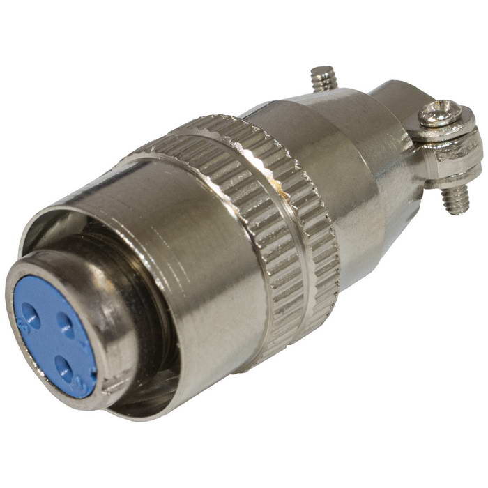 Разъём быстроразъёмный RUICHI XS12-3 (Zn) cable jack, 3-х контактый
